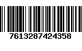 Código de Barras 7613287424358