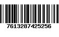 Código de Barras 7613287425256