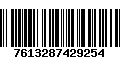 Código de Barras 7613287429254