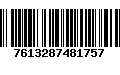 Código de Barras 7613287481757