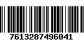 Código de Barras 7613287496041