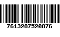 Código de Barras 7613287520876