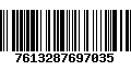 Código de Barras 7613287697035