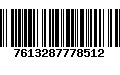 Código de Barras 7613287778512