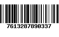 Código de Barras 7613287890337