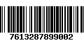 Código de Barras 7613287899002