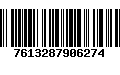 Código de Barras 7613287906274