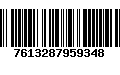 Código de Barras 7613287959348