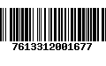 Código de Barras 7613312001677