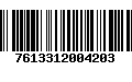 Código de Barras 7613312004203