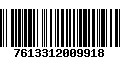 Código de Barras 7613312009918