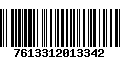 Código de Barras 7613312013342