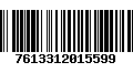 Código de Barras 7613312015599