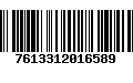 Código de Barras 7613312016589