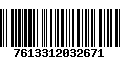 Código de Barras 7613312032671