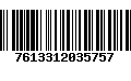 Código de Barras 7613312035757