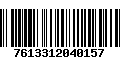 Código de Barras 7613312040157