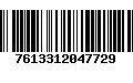 Código de Barras 7613312047729