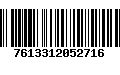 Código de Barras 7613312052716