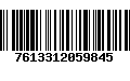 Código de Barras 7613312059845