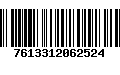 Código de Barras 7613312062524