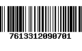 Código de Barras 7613312090701