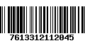 Código de Barras 7613312112045