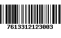 Código de Barras 7613312123003