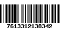 Código de Barras 7613312138342