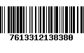 Código de Barras 7613312138380