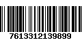 Código de Barras 7613312139899