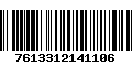 Código de Barras 7613312141106