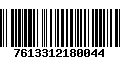 Código de Barras 7613312180044