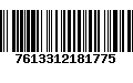 Código de Barras 7613312181775