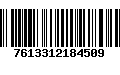 Código de Barras 7613312184509