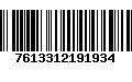 Código de Barras 7613312191934