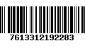 Código de Barras 7613312192283