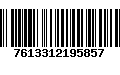 Código de Barras 7613312195857