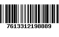 Código de Barras 7613312198889