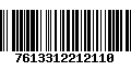 Código de Barras 7613312212110