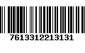 Código de Barras 7613312213131