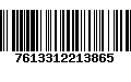 Código de Barras 7613312213865