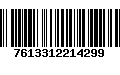 Código de Barras 7613312214299