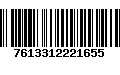 Código de Barras 7613312221655