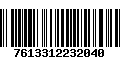 Código de Barras 7613312232040