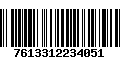 Código de Barras 7613312234051