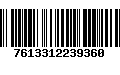 Código de Barras 7613312239360