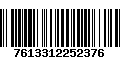 Código de Barras 7613312252376