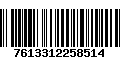 Código de Barras 7613312258514