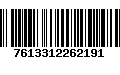 Código de Barras 7613312262191